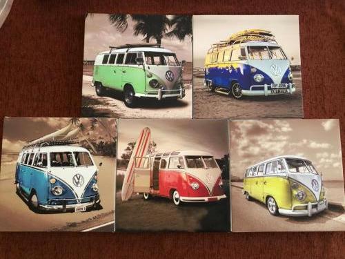 Some Canvases for an Old Kombi theme